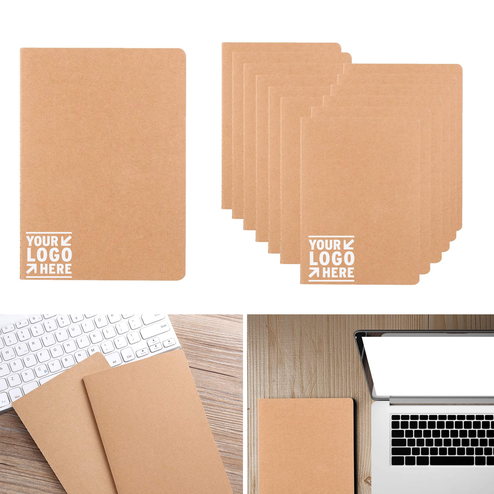8.3 x 5.5 inches 60 Pages Blank Paper Journal Notebook 2