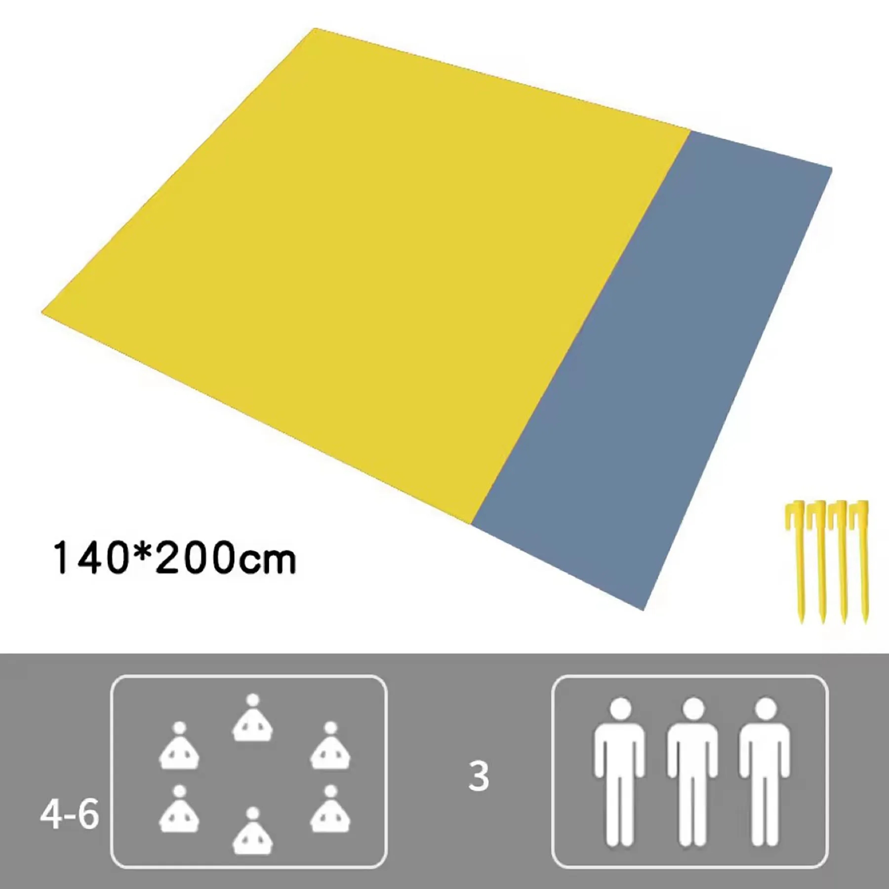79"*83"Waterproof Camping Mat 9