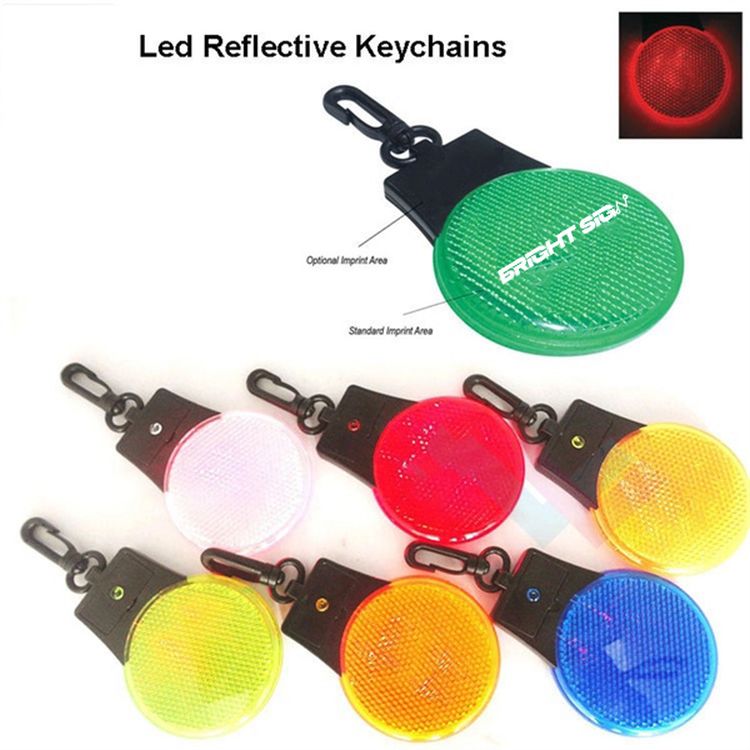 LED Warning Safety Light Keychain 2