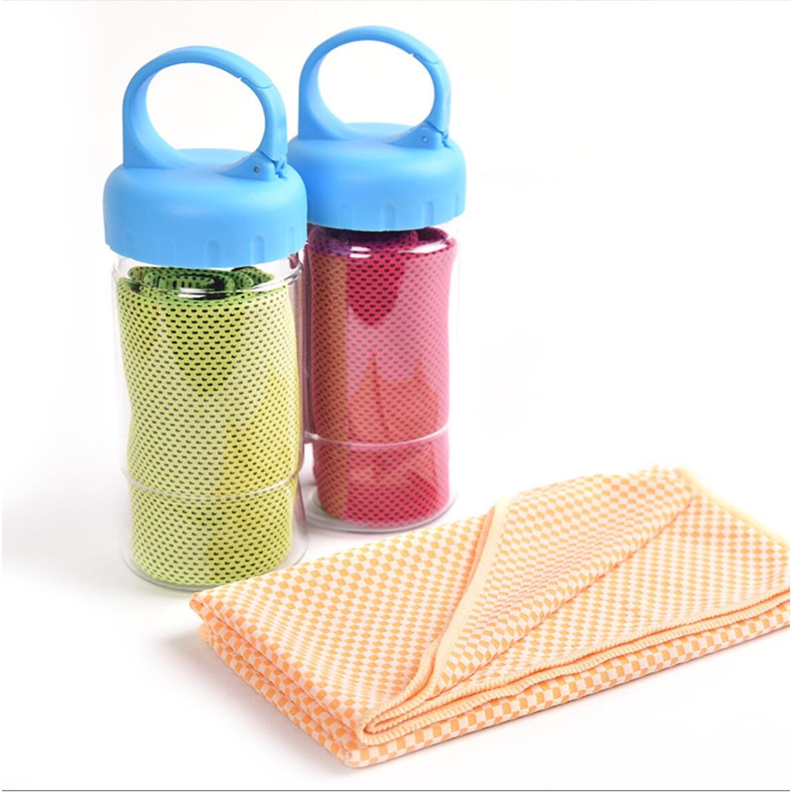 Cooling Towel In Carabiner Case 4