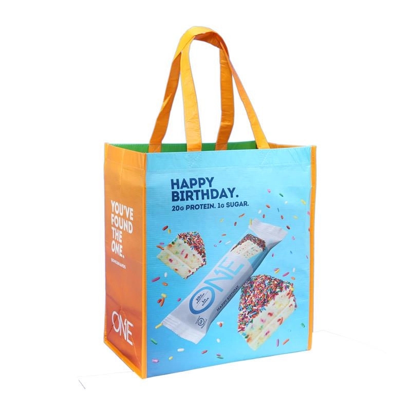 100% RPET Laminated Grocery Bag 1