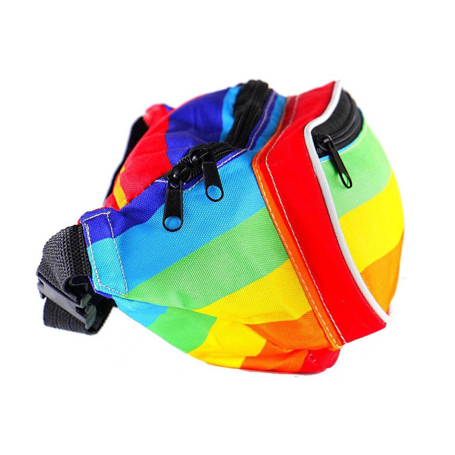Outdoor Sports Men's Colours Rainbow Waist Fanny Pack 5