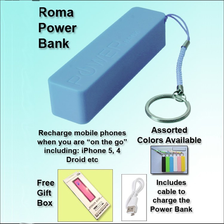 Roma Power Bank - 3000 mAh