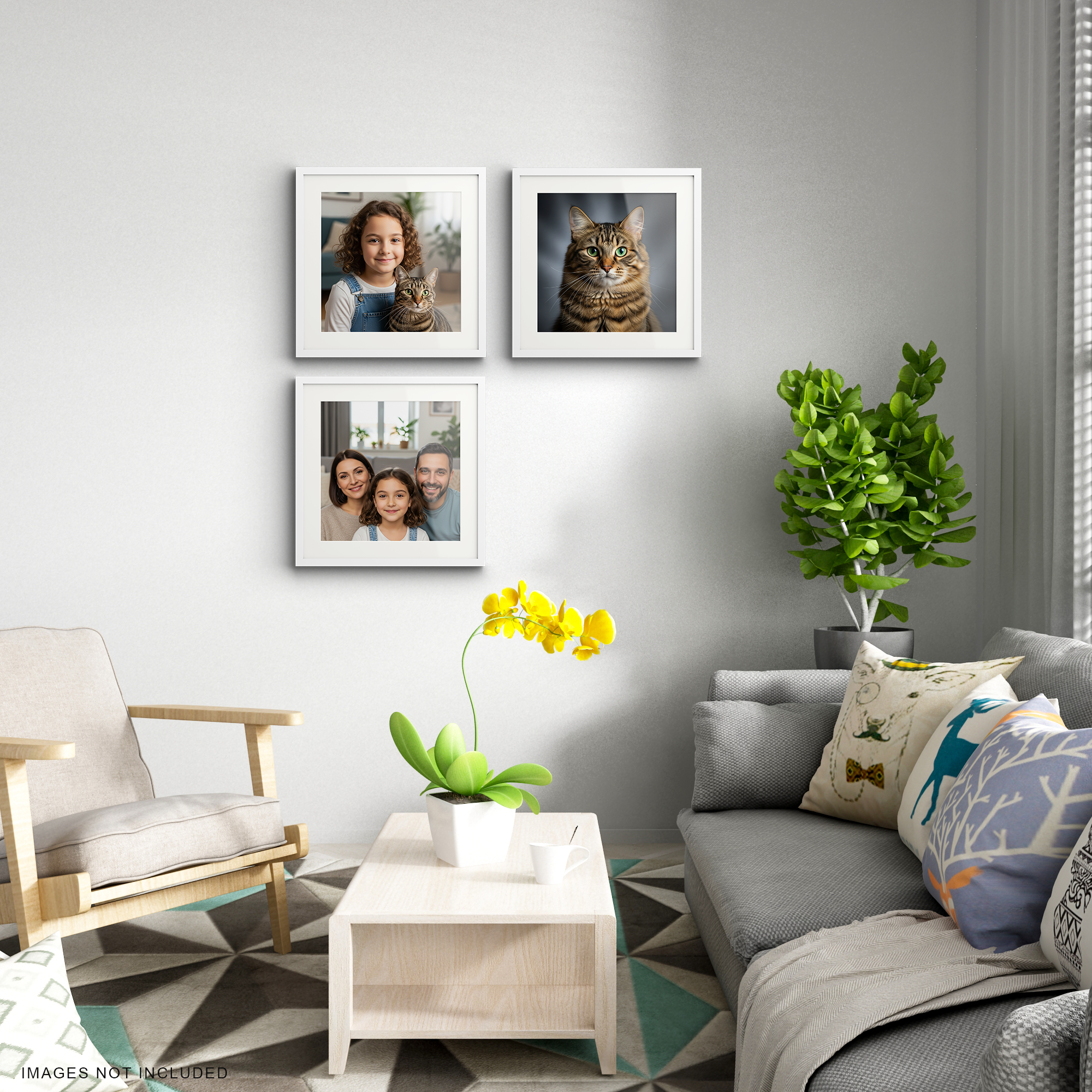 Premium Passepartout Wall Art - Custom Matted & Framed Artwork for Offices & Homes 5