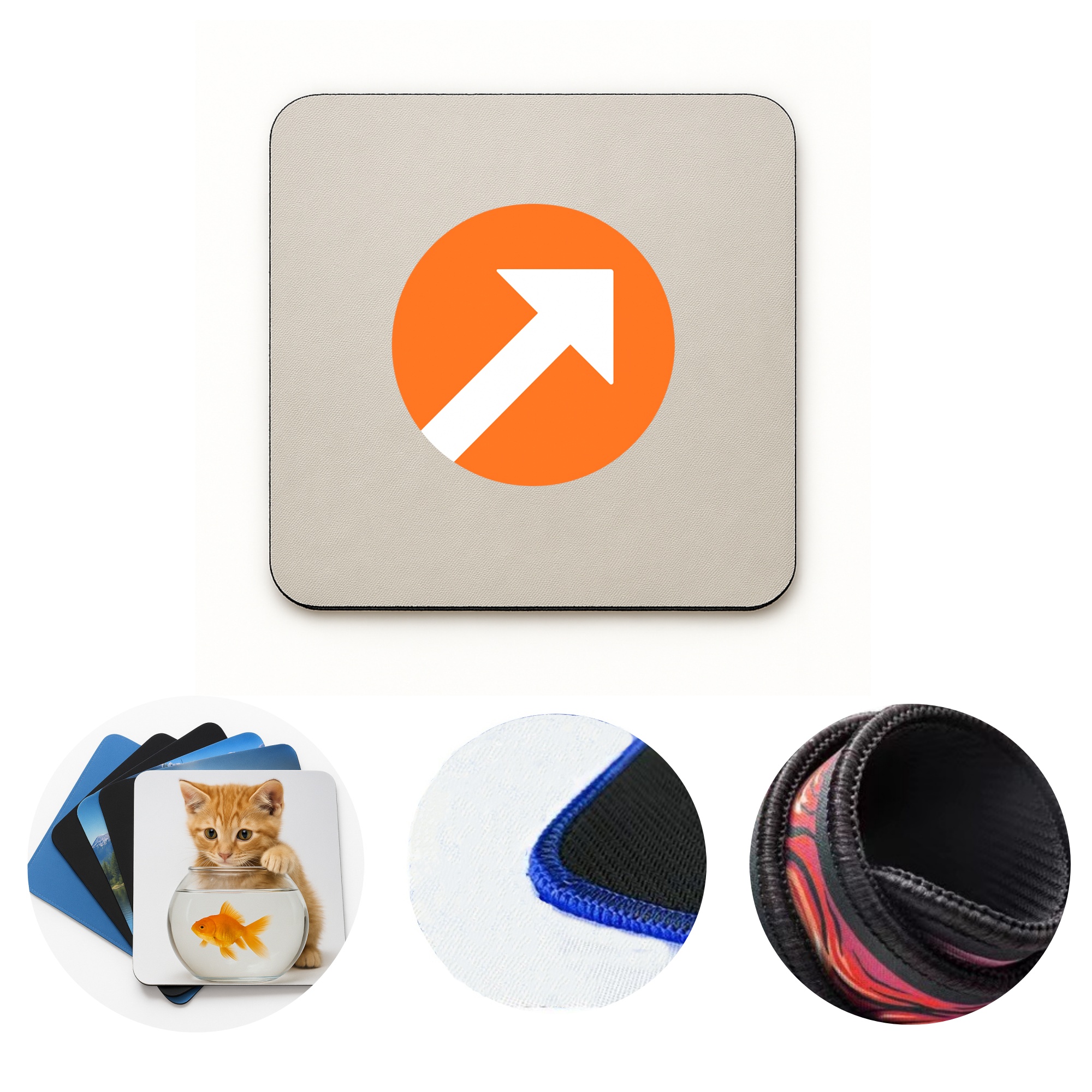 No MOQ Custom Mouse Pad 2