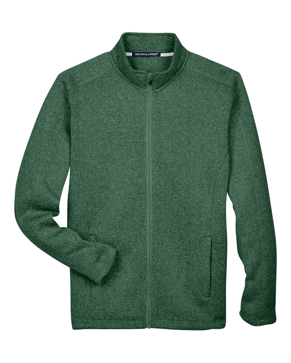 Men's Bristol Full-Zip Sweater Fleece Jacket - DG793 8