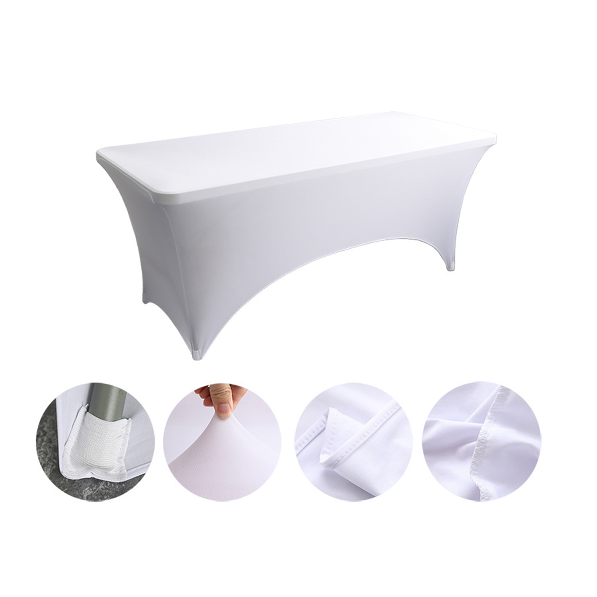 Six Foot Full Color Spandex Fitted Table Cover 5