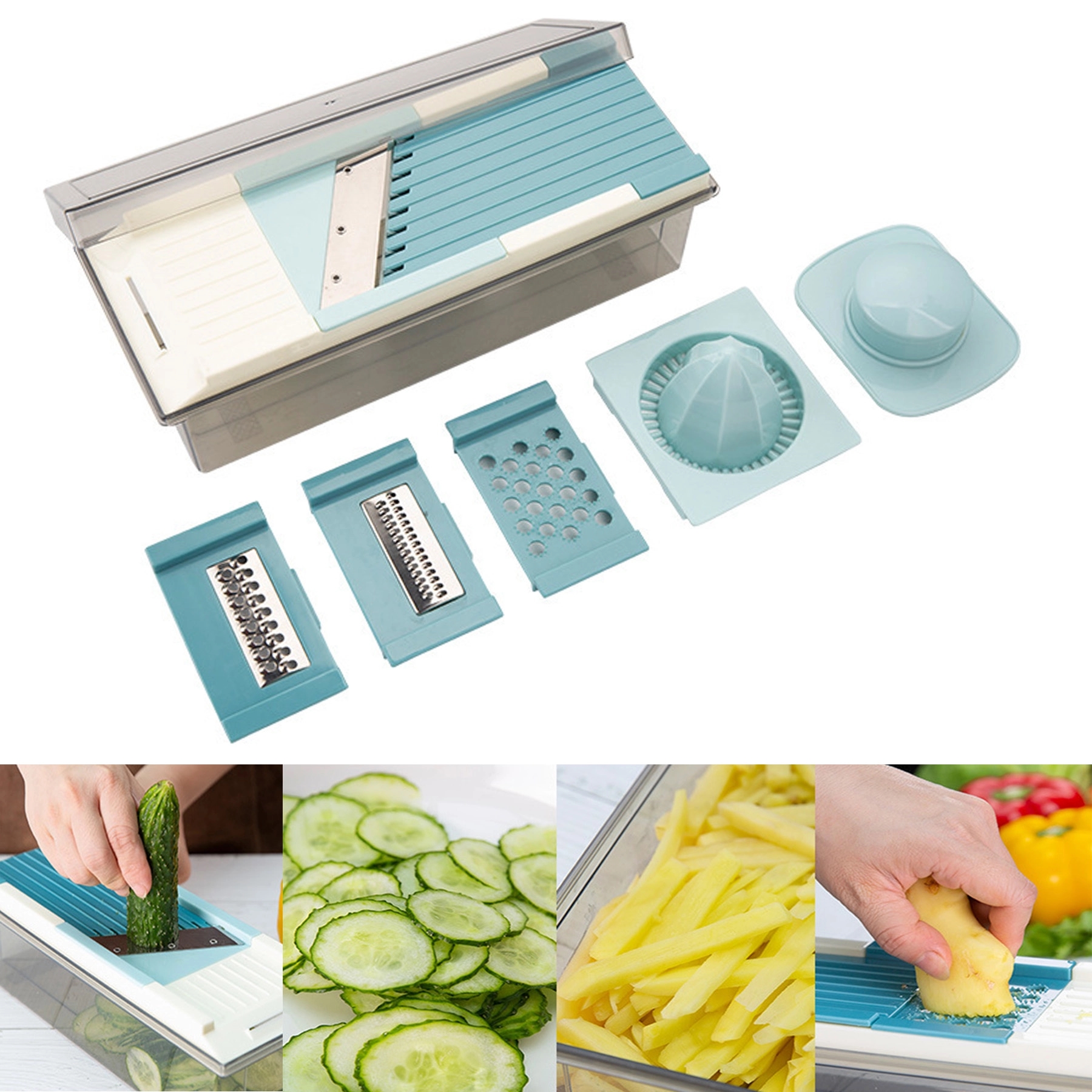 9-in-1 Vegetable Chopper Kitchen Gadgets 1