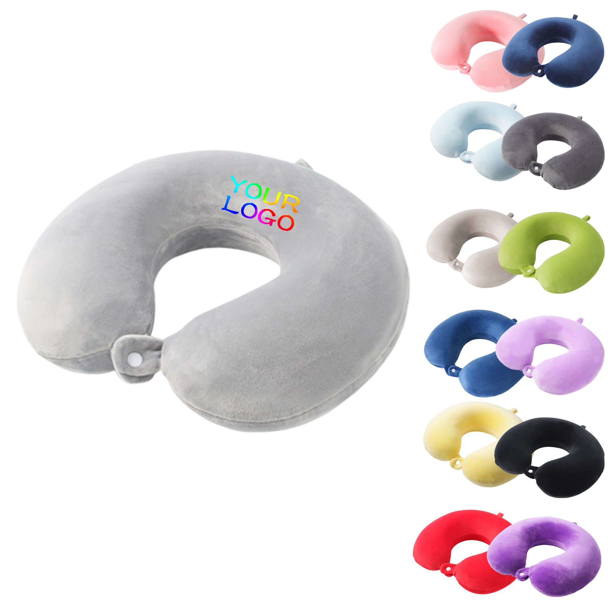 MOQ 20 PCS Memory Foam Neck Pillow 1