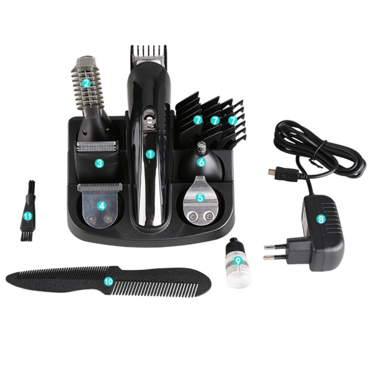 All In One Portable Travel Hair & beard Trimmers 3