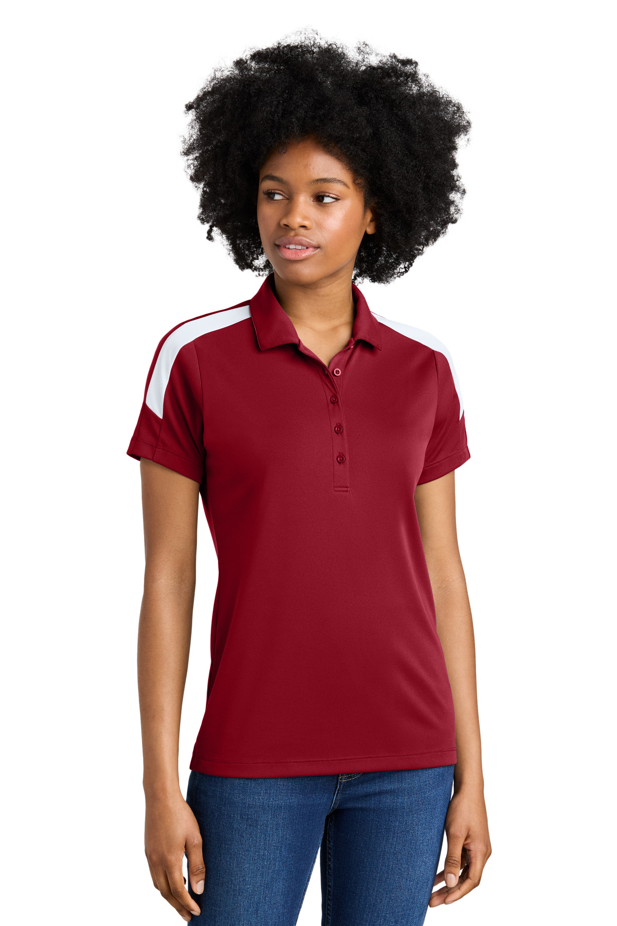 Sport-Tek Women's Competitor United Polo LST104 45