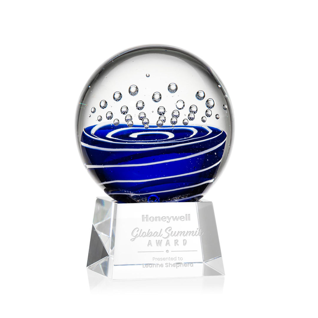 Tranquility Award on Robson Base - Clear 9
