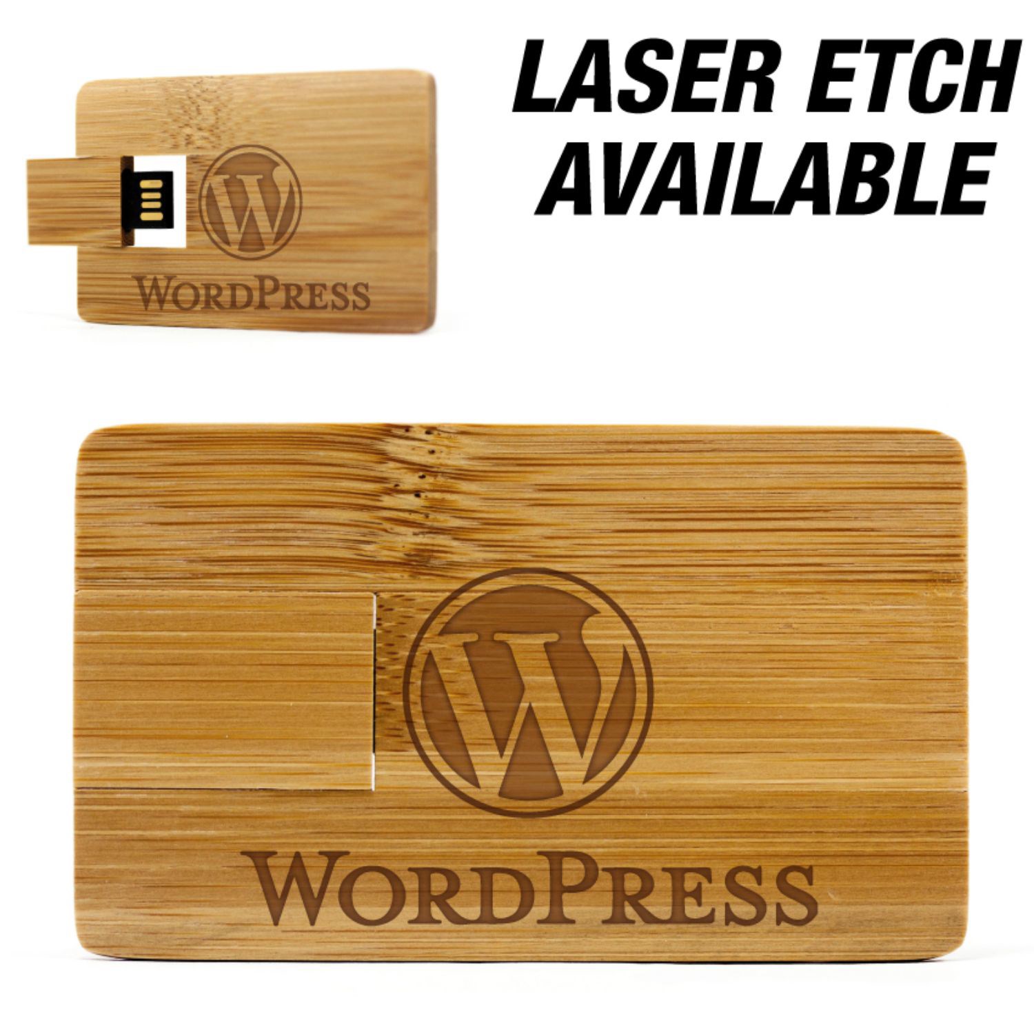 Wooden Card USB Drive 7