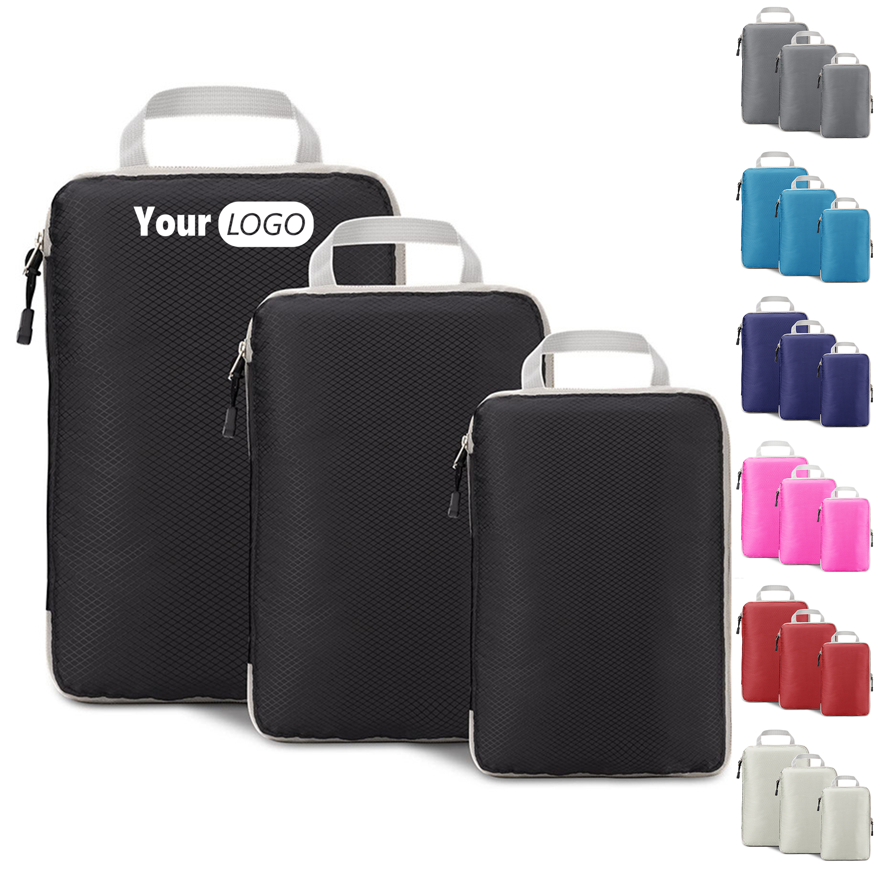 Large Travel Nylon Storage Bags Set 10