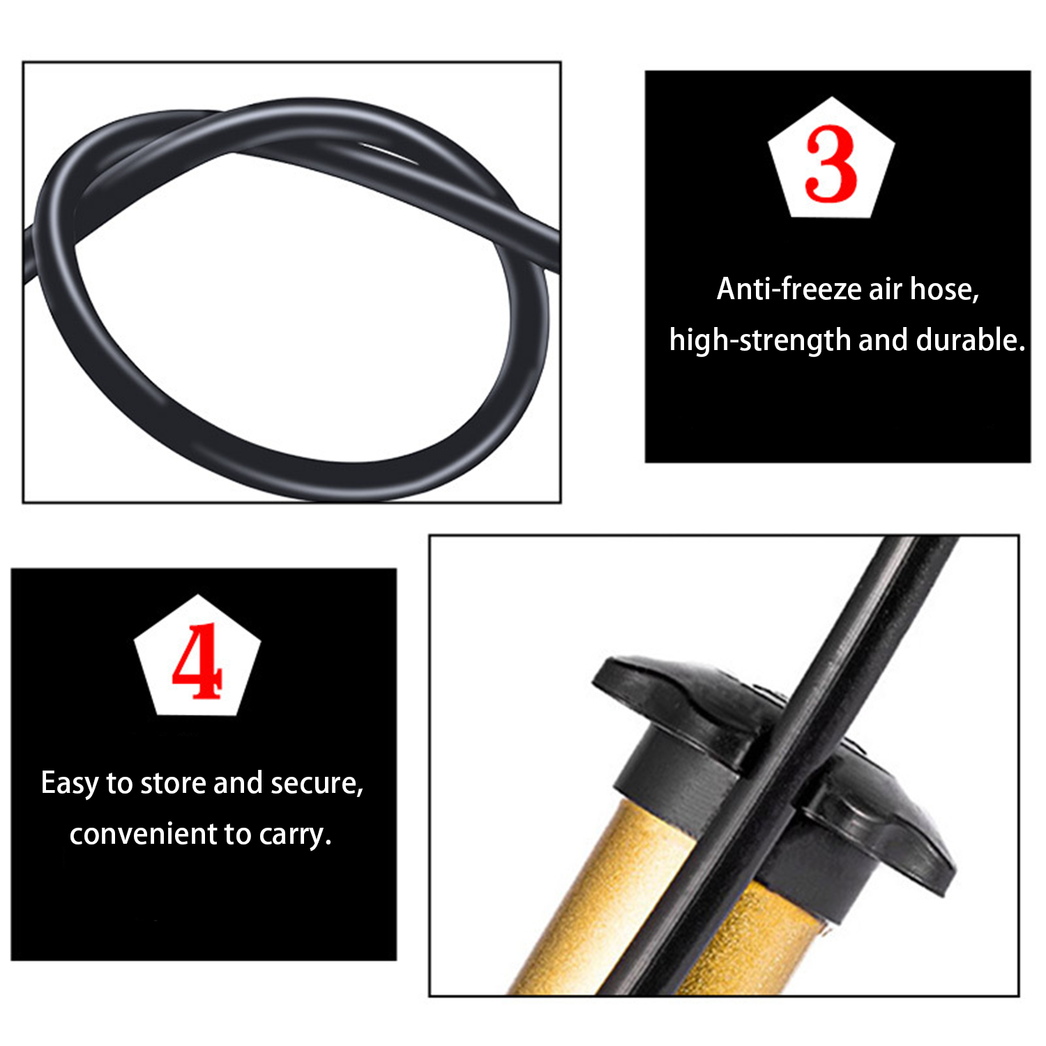 Double-Use Mini Portable Pump 8