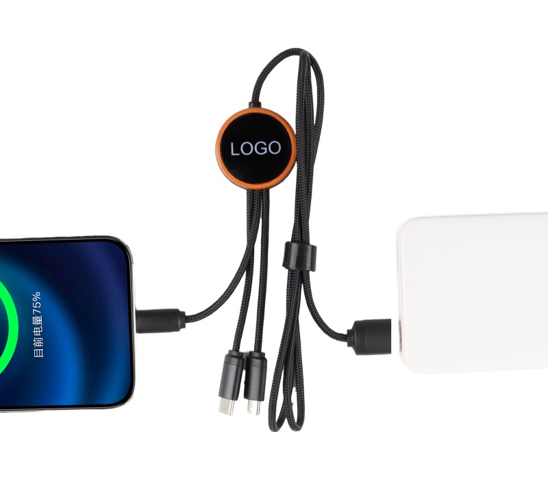 39 inch Eco-friendly LED Multifunction Charging Cable 3