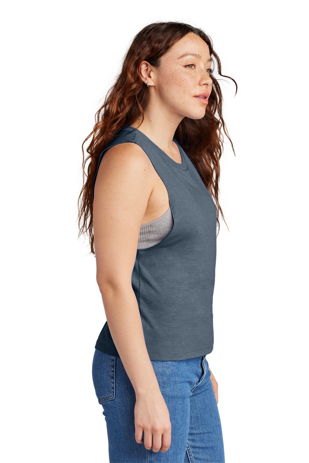 Allmade Women's Tri-Blend Muscle Tank AL2020 16