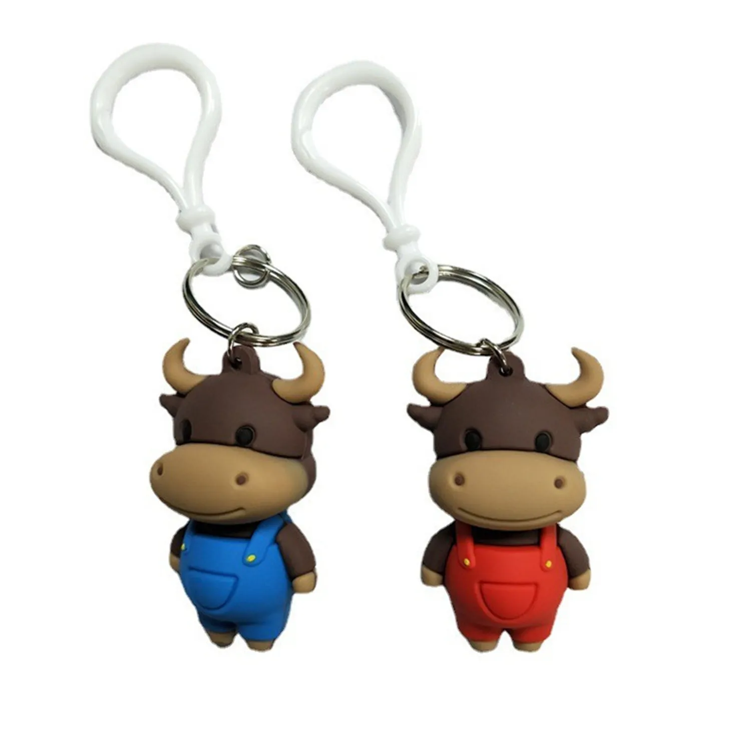 PVC Soft Plastic Cartoon Key Chain 2