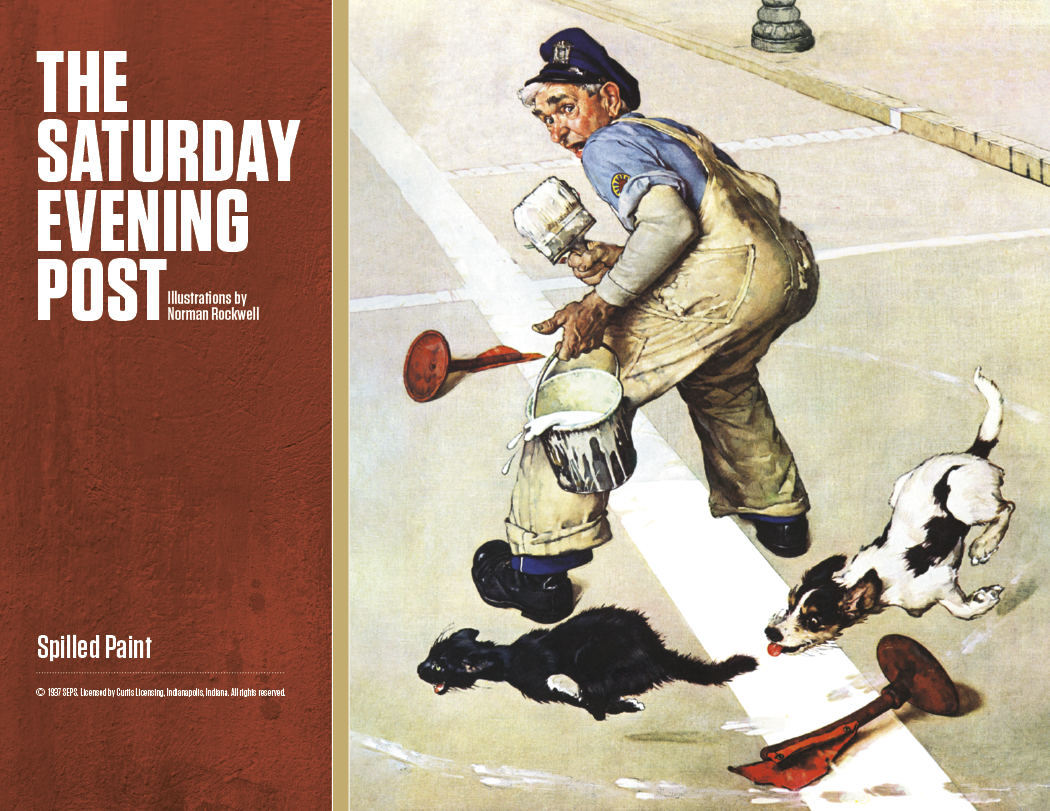 Good Value™  The Saturday Evening Post Illustrations by Norman Rockwell – Stapled Calendar 24