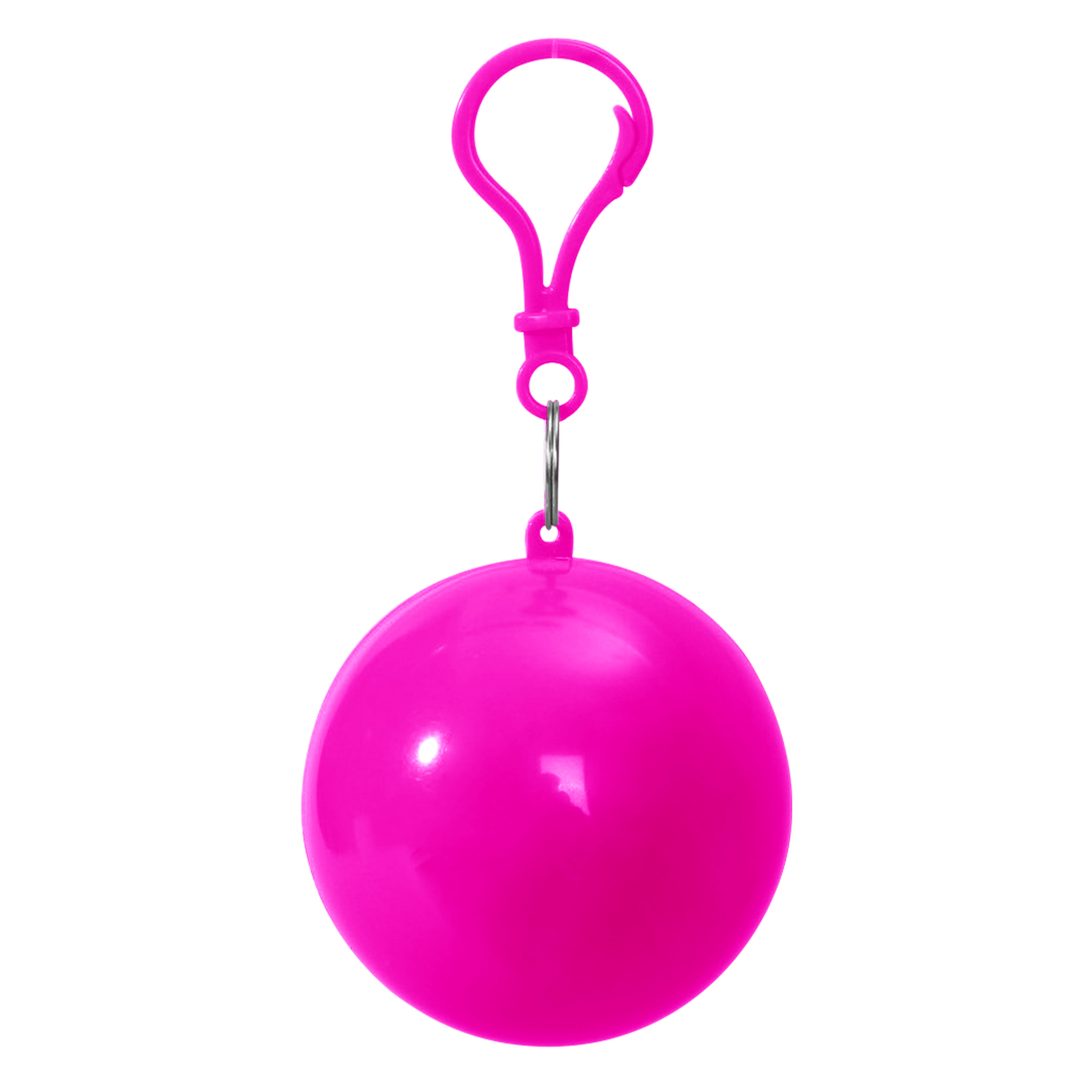 Disposable Raincoat With Ball Key Chain 18
