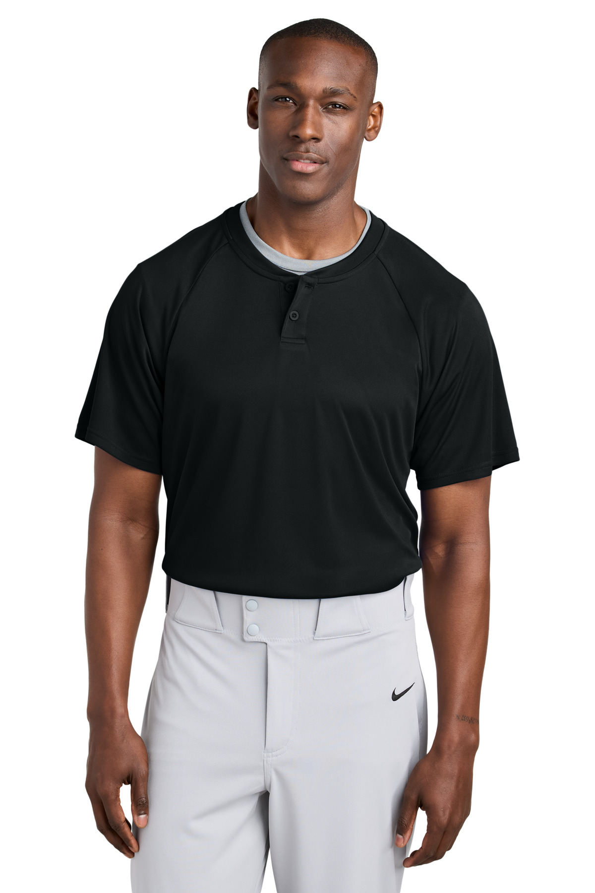 Sport-Tek PosiCharge Competitor 2-Button Henley ST359 77