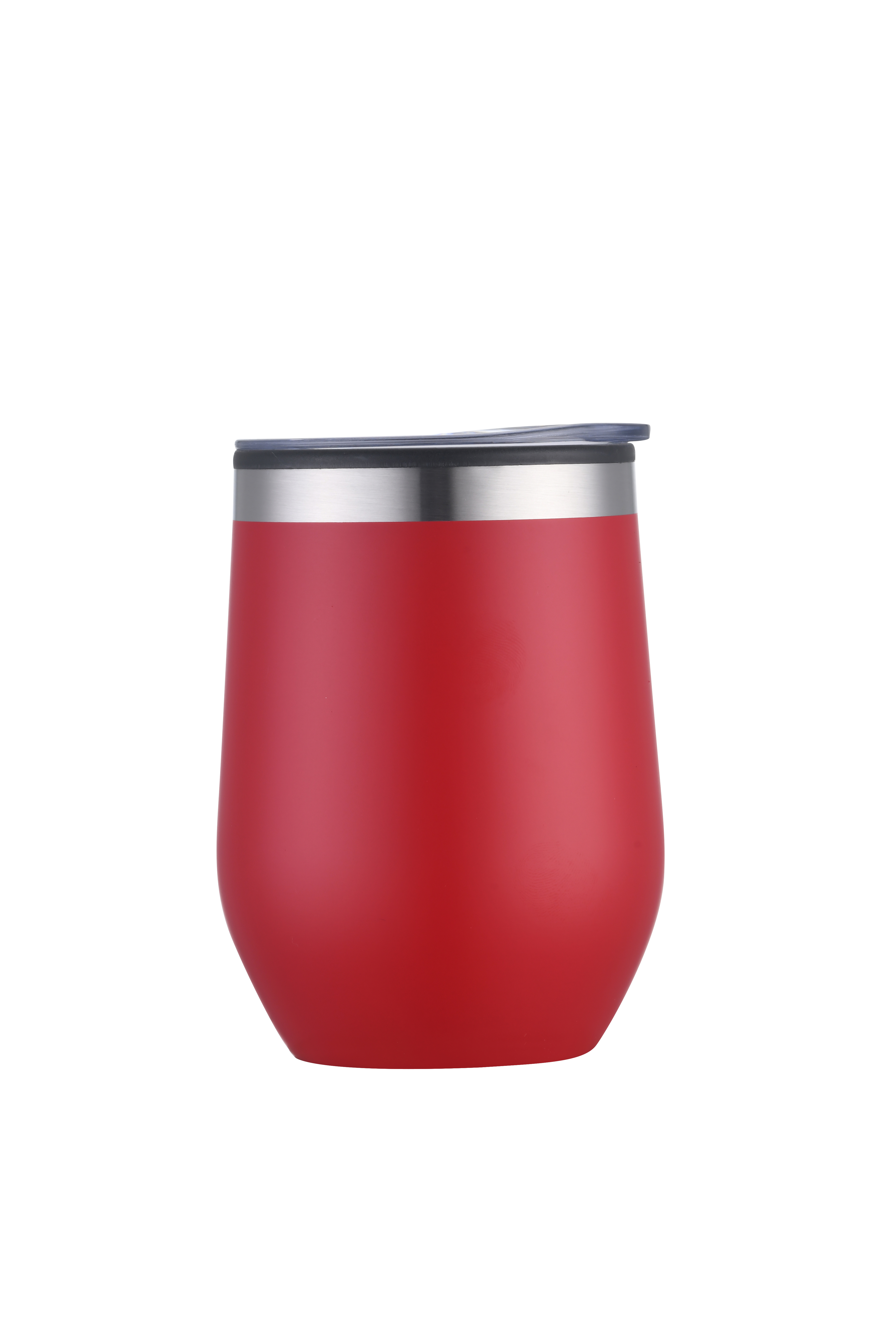 12 oz Red Double Wall Wine Cup 2