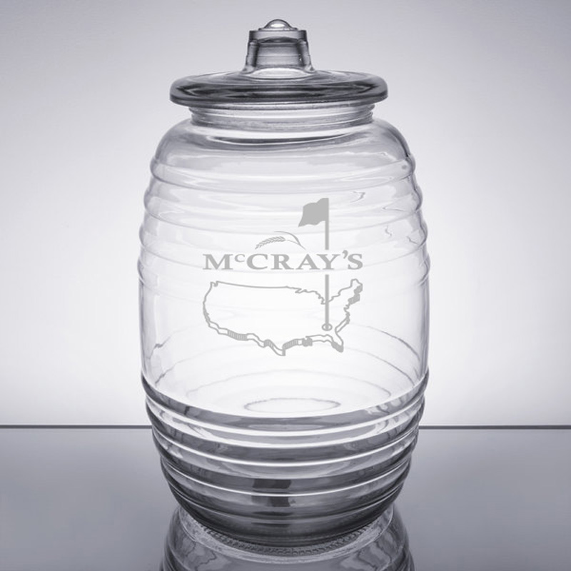Libbey 9520003 10 Liter Barrel with Lid 9