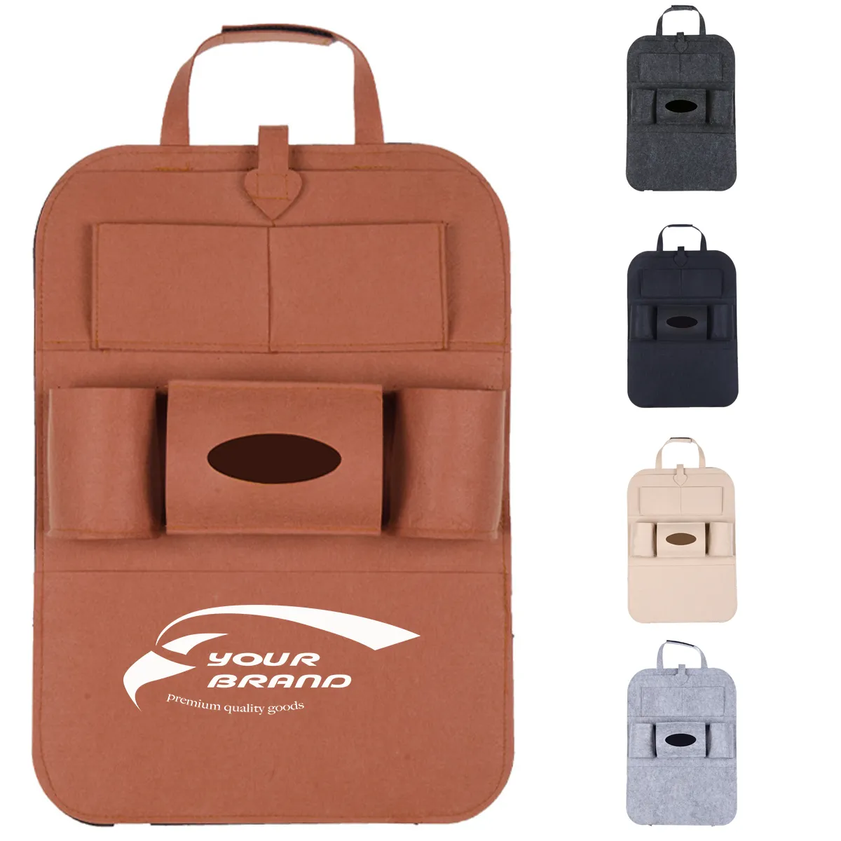 Car Seat Back Bag Stowing Tidying Organizer Hanging Storage 5