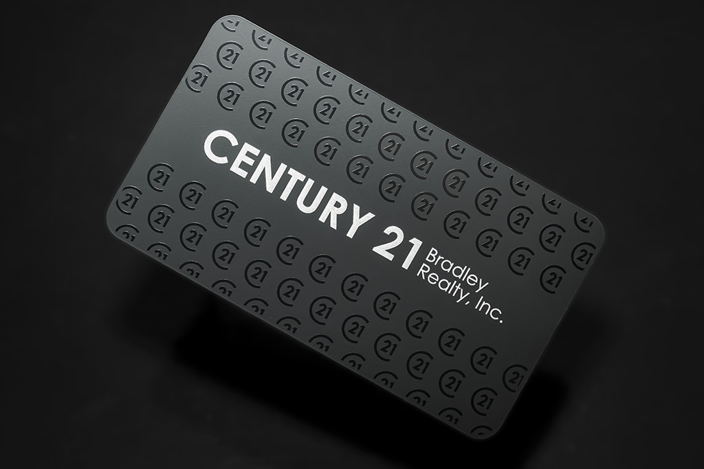 Black Metal Business Cards 25