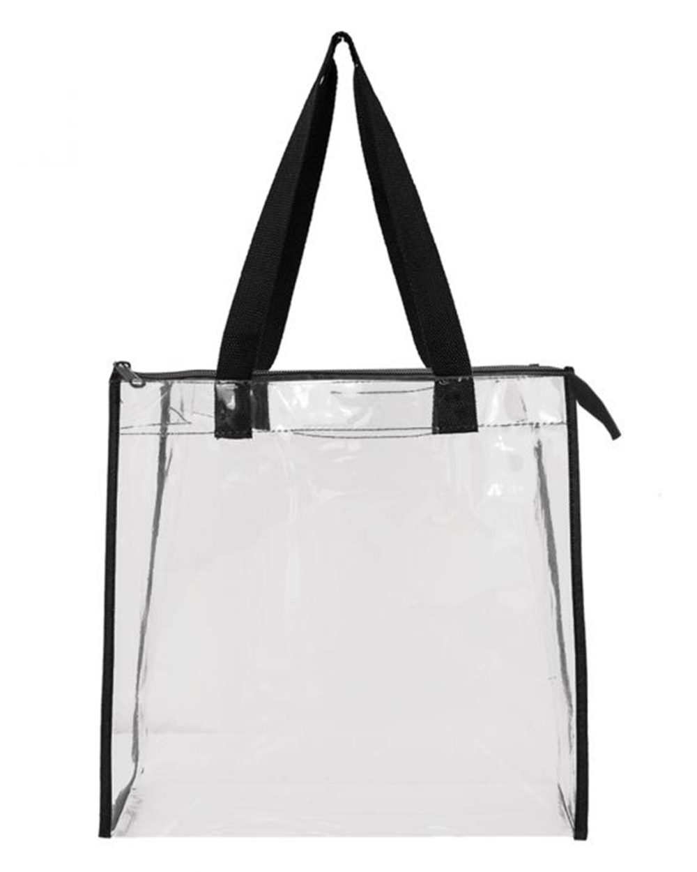 OAD Clear Zippered Tote with Full Gusset - OAD5006 1