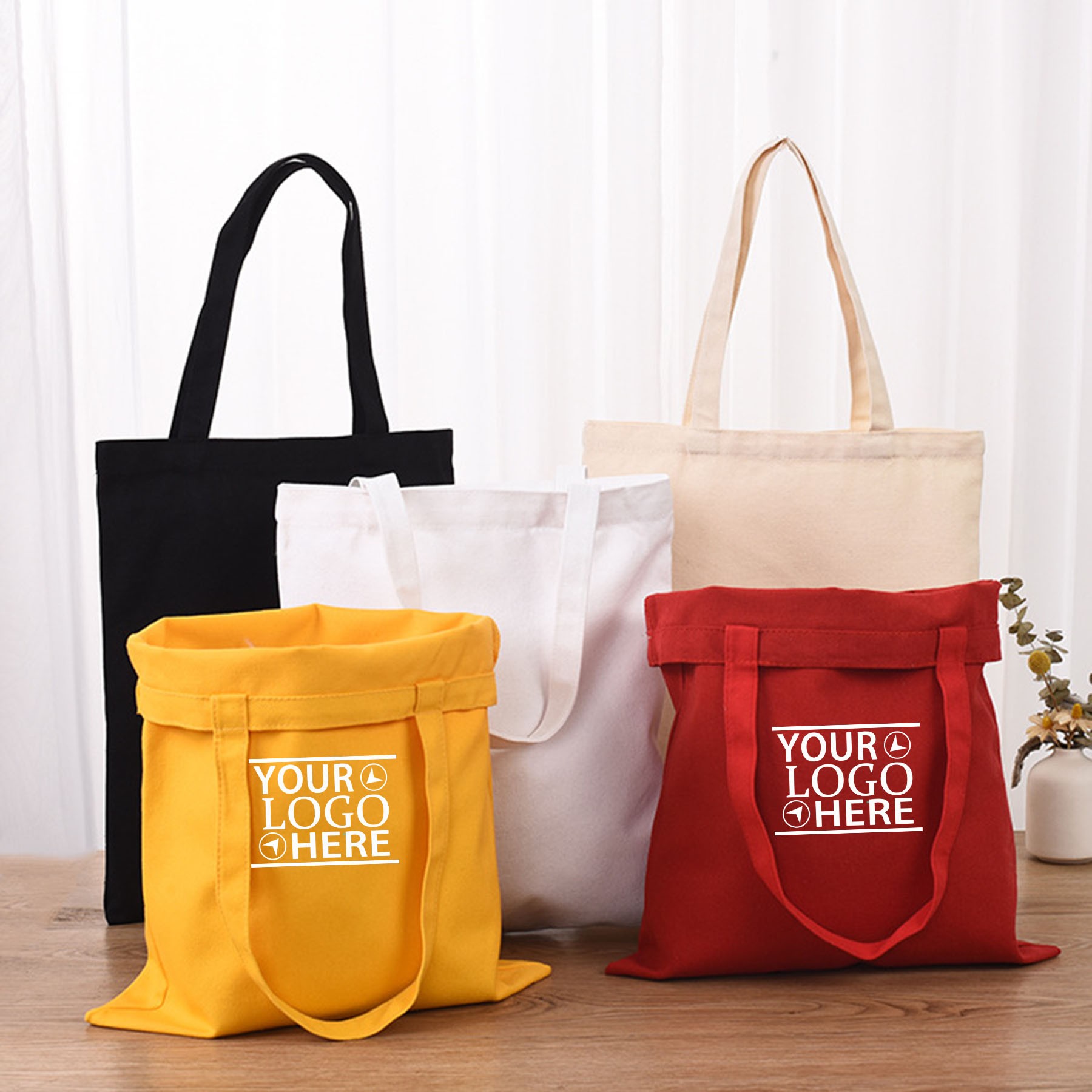 Canvas Tote Bag, custom tote bag with logo imprint 2