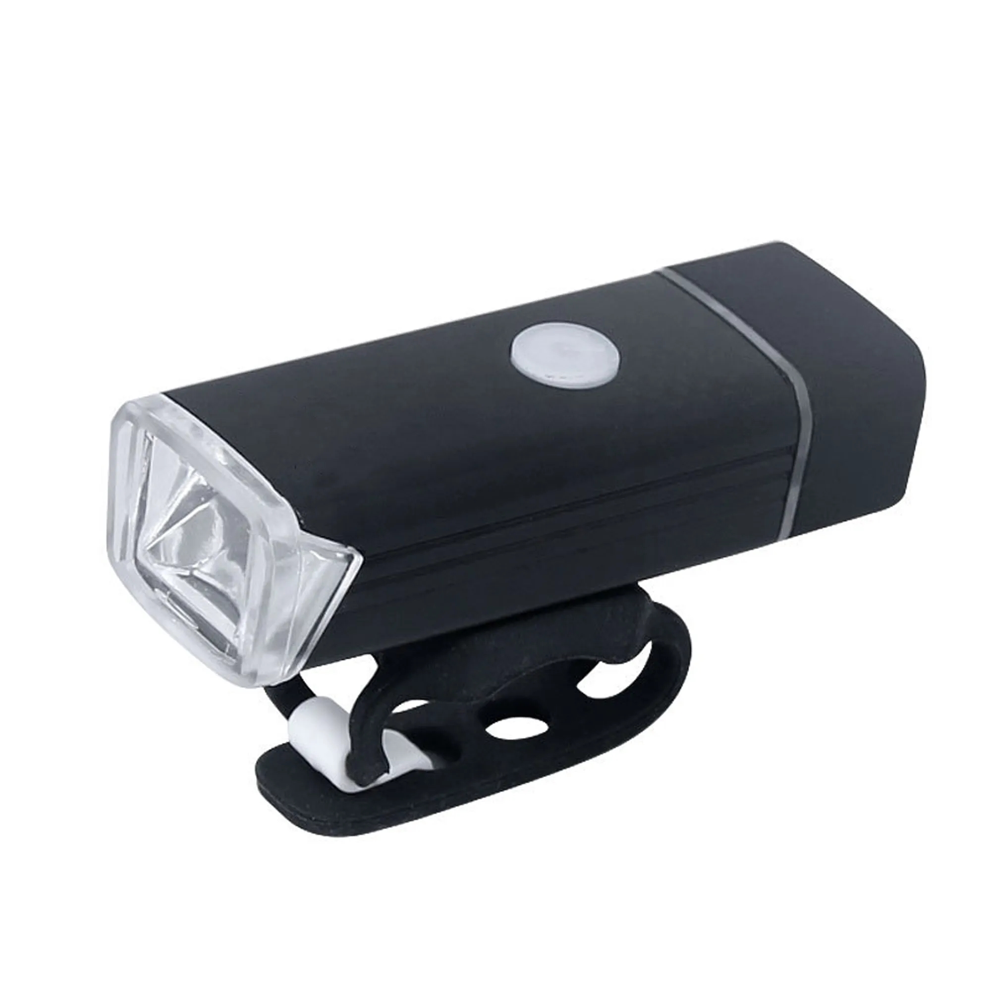 LED Rechargeable Bike Headlight Adjustable Night Light 5