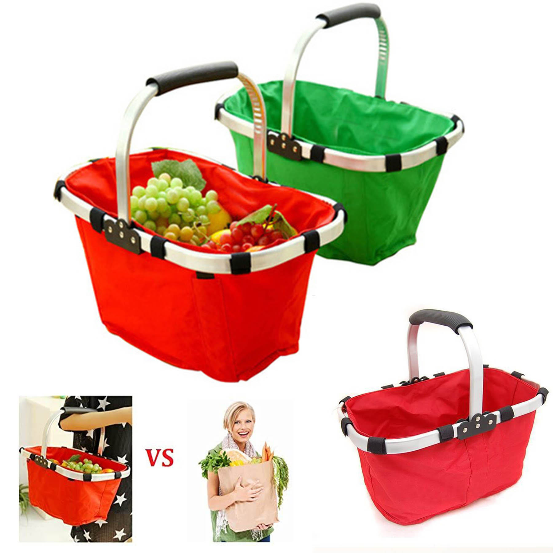 Eco Friendly Oxford Folding Picnic Basket 2