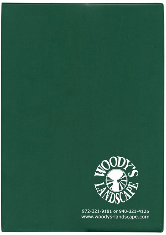 7 x 10 Standard Vinyl Cover Weekly Planner 13