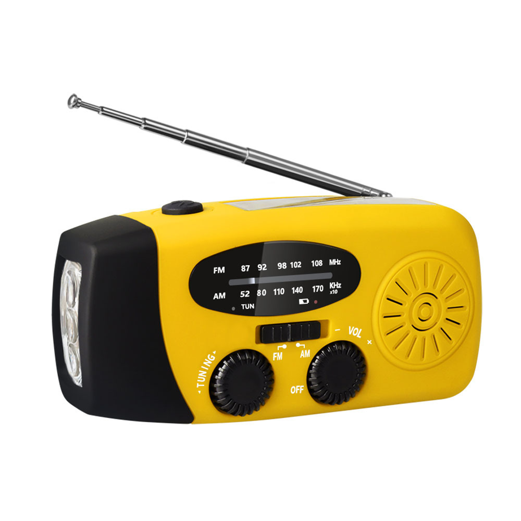 Portable Solar Emergency Radio 8