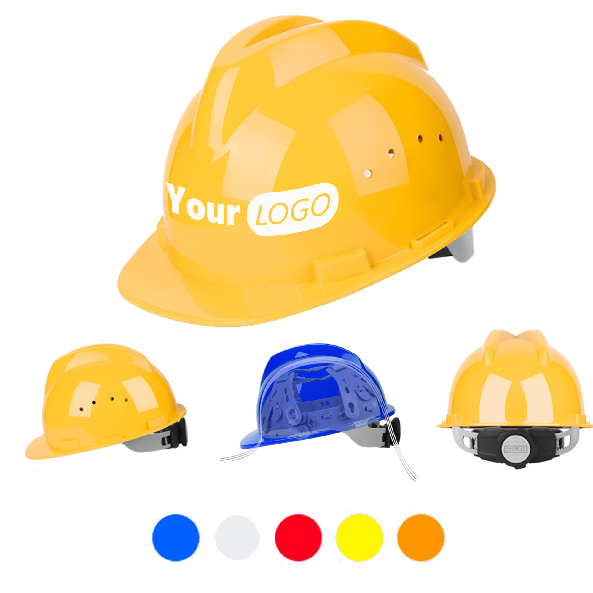 MOQ 20 Safety Helmet with Adjustable Suspension 3