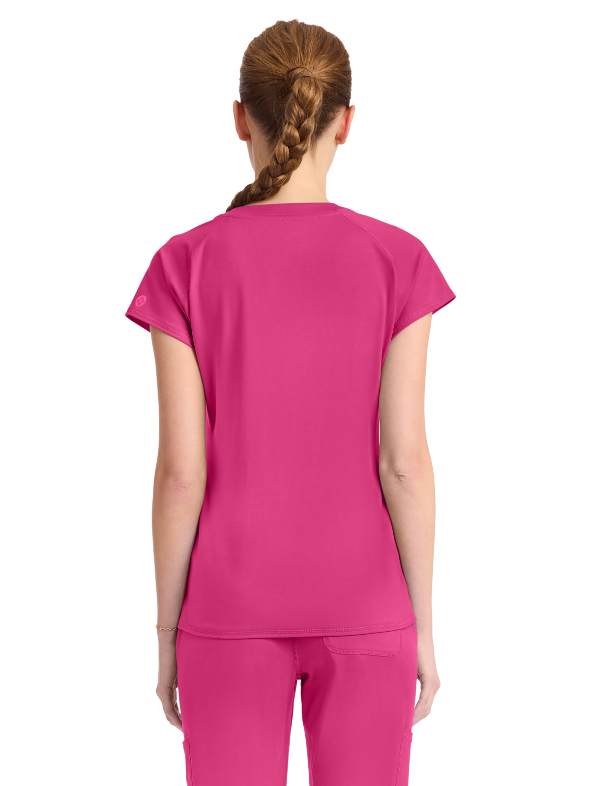 Med Couture - MC AMP KNIT - Women's 3-Pocket V-Neck Top 4