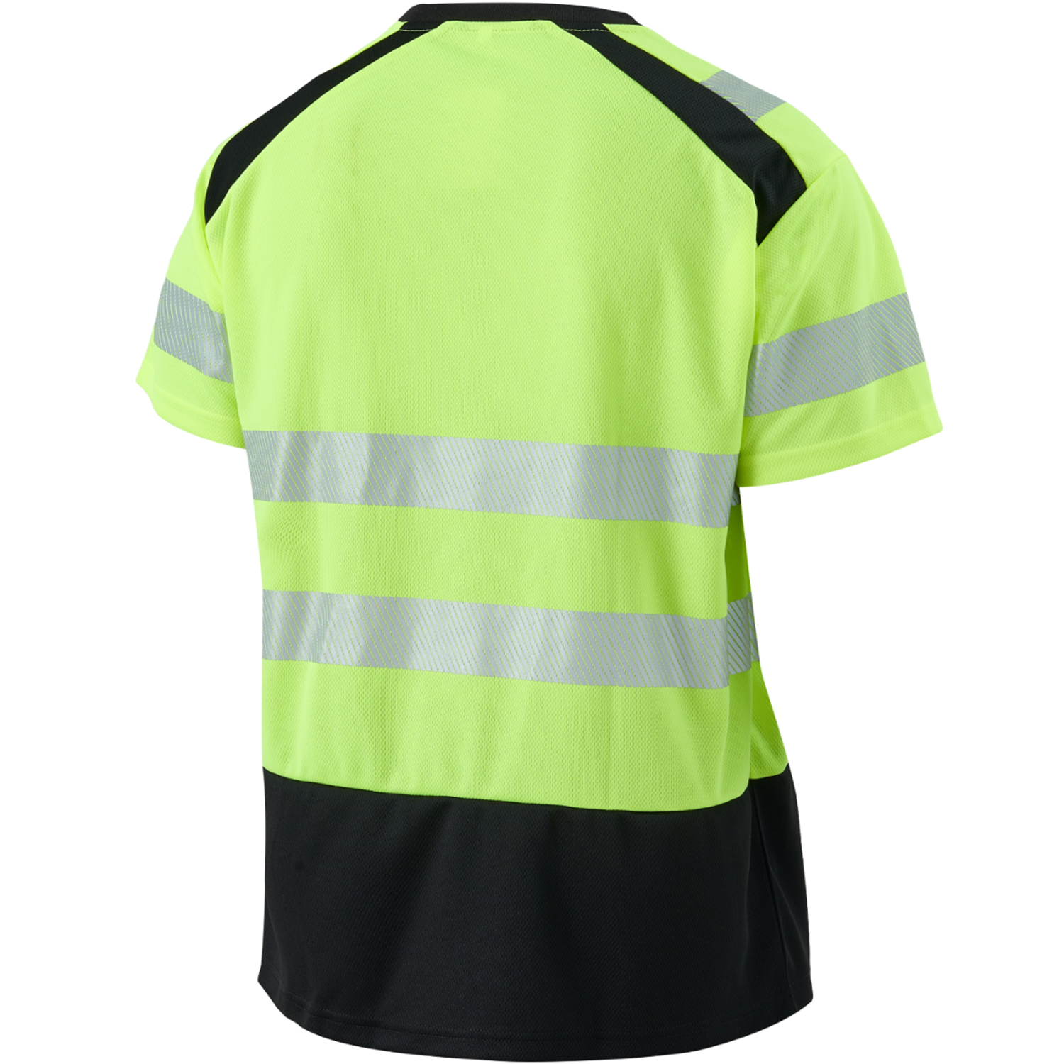 3.8 Oz. Polyester Class 3 Color Block Safety T-Shirt With Segmented Tape 1