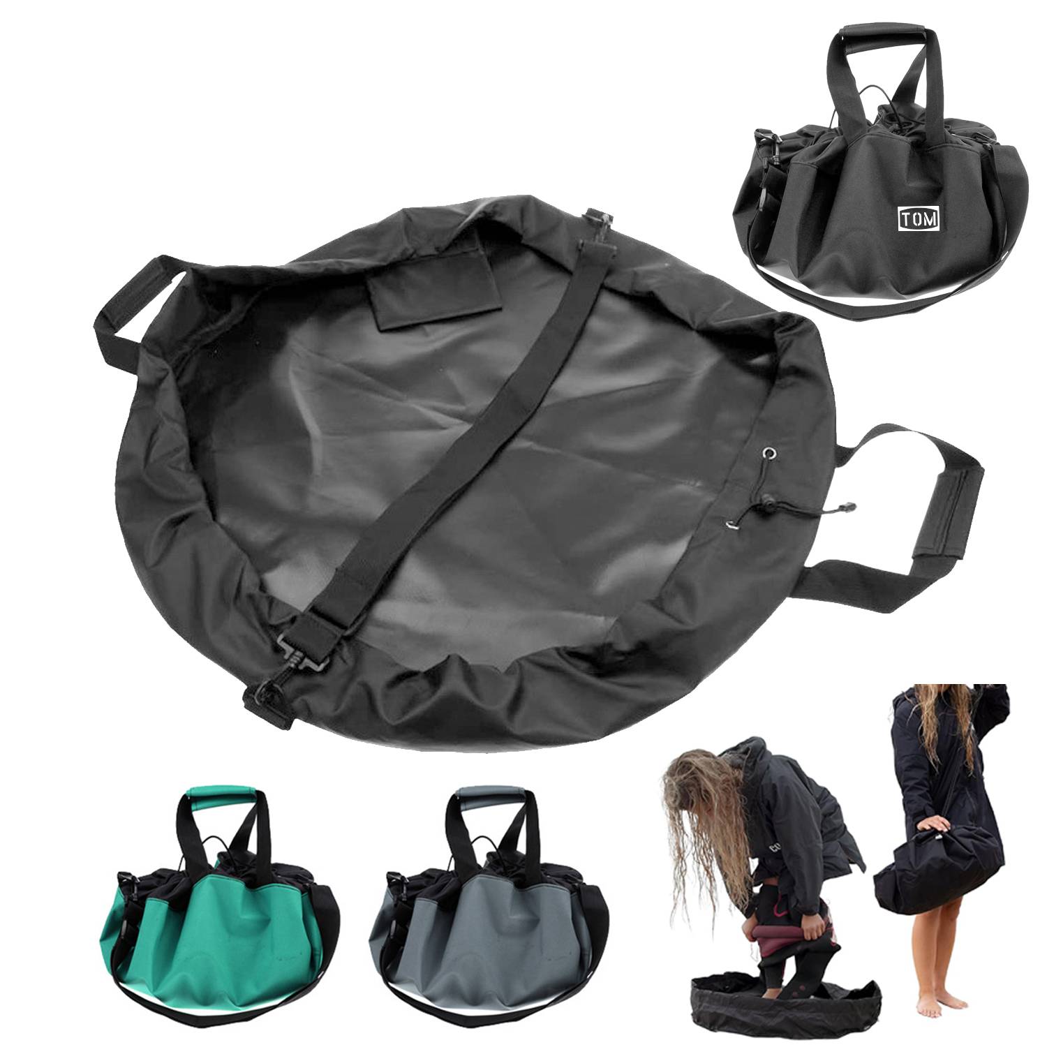 Portable Surf Diving Suit Changing Pad Swimsuit Storage Bag 10