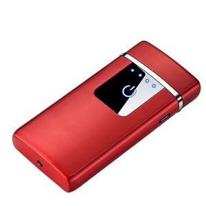 Sleek Electric Arc Lighter With Side Switch And USB Charger 44