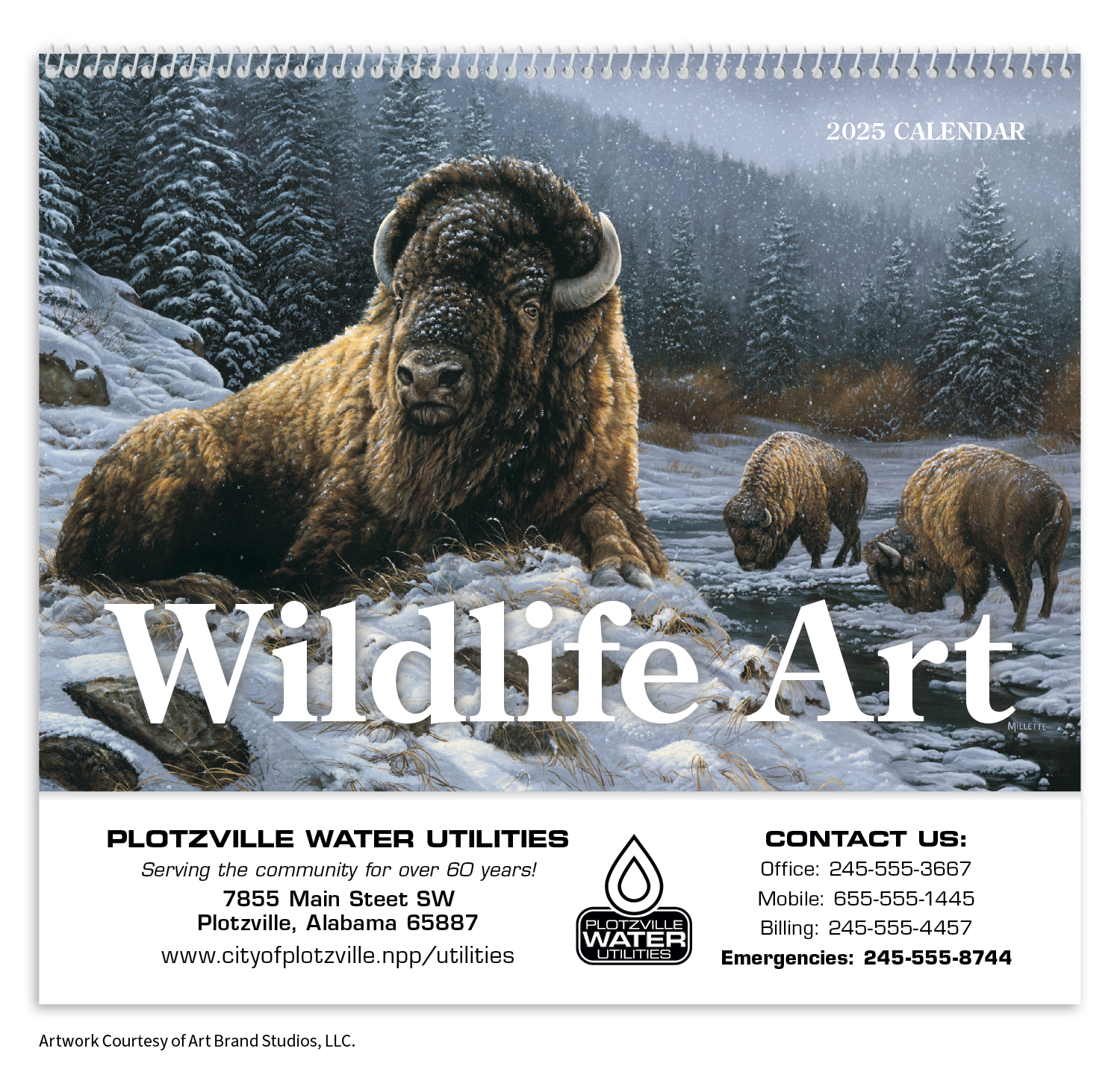 Triumph® Calendars Wildlife Art Pocket Calendar 6