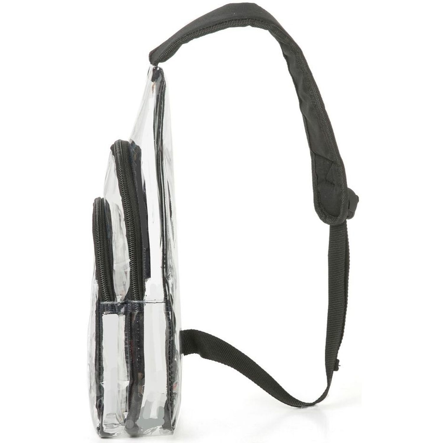 Sling Travel Clear Bag PVC Transparent Crossbody Backpack 4