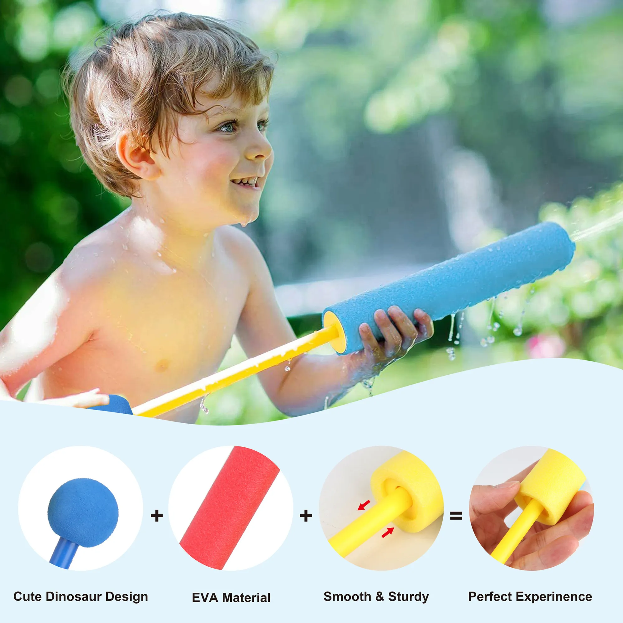 Telescoping High-Pressure Water Cannon Gun 2