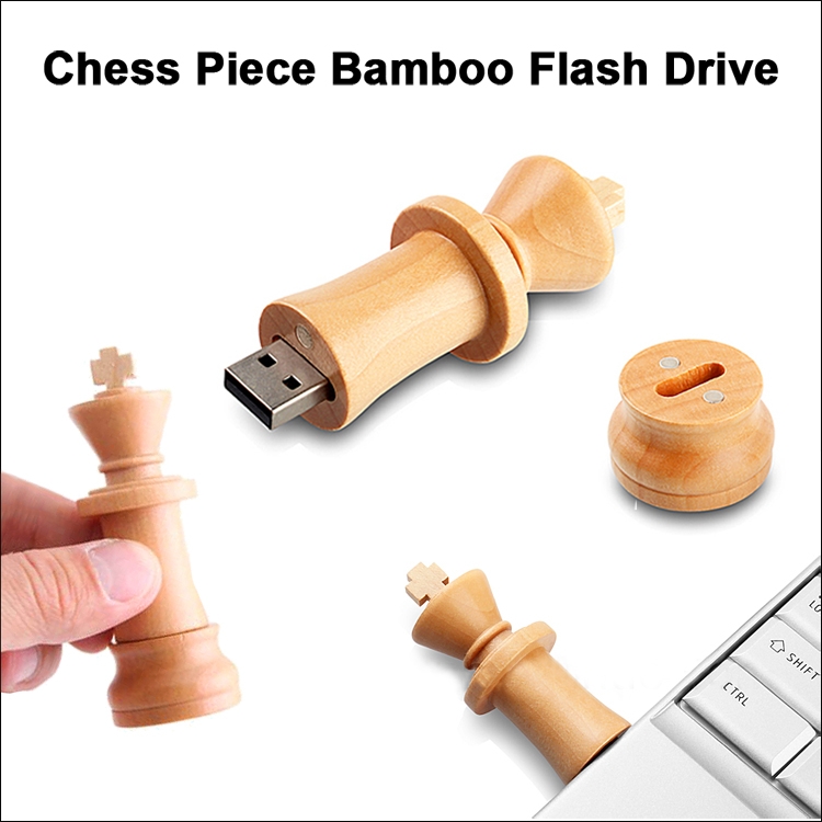 Chess Piece BambooFlash Drive / USB - 1GB