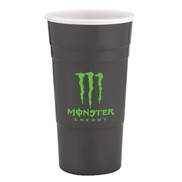 22 oz Reusable Plastic Party Cup 2