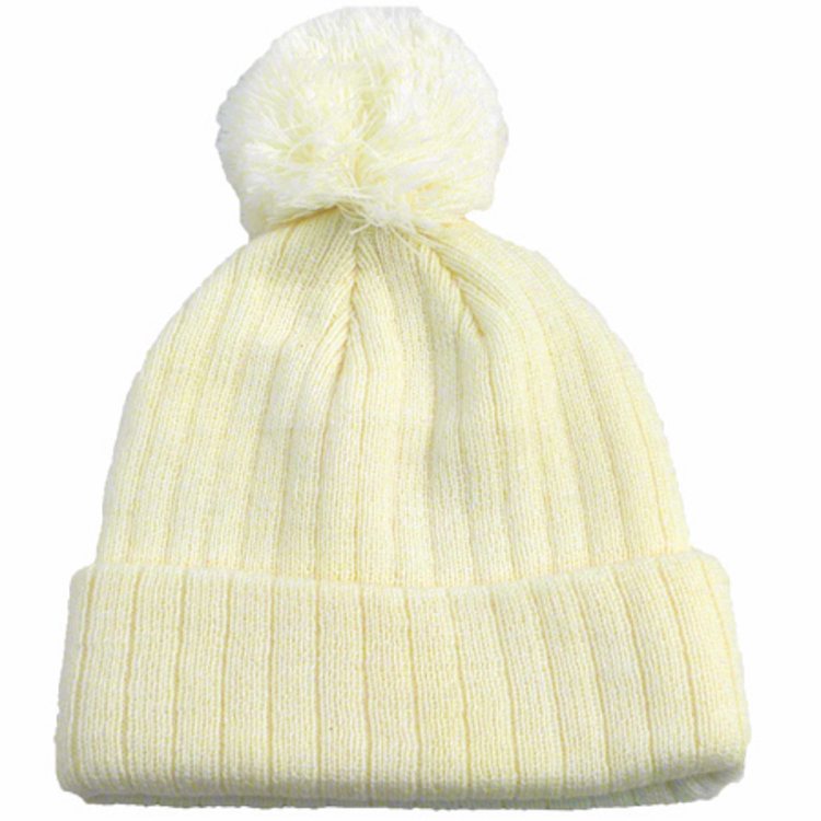 Beanie w/Pom 9