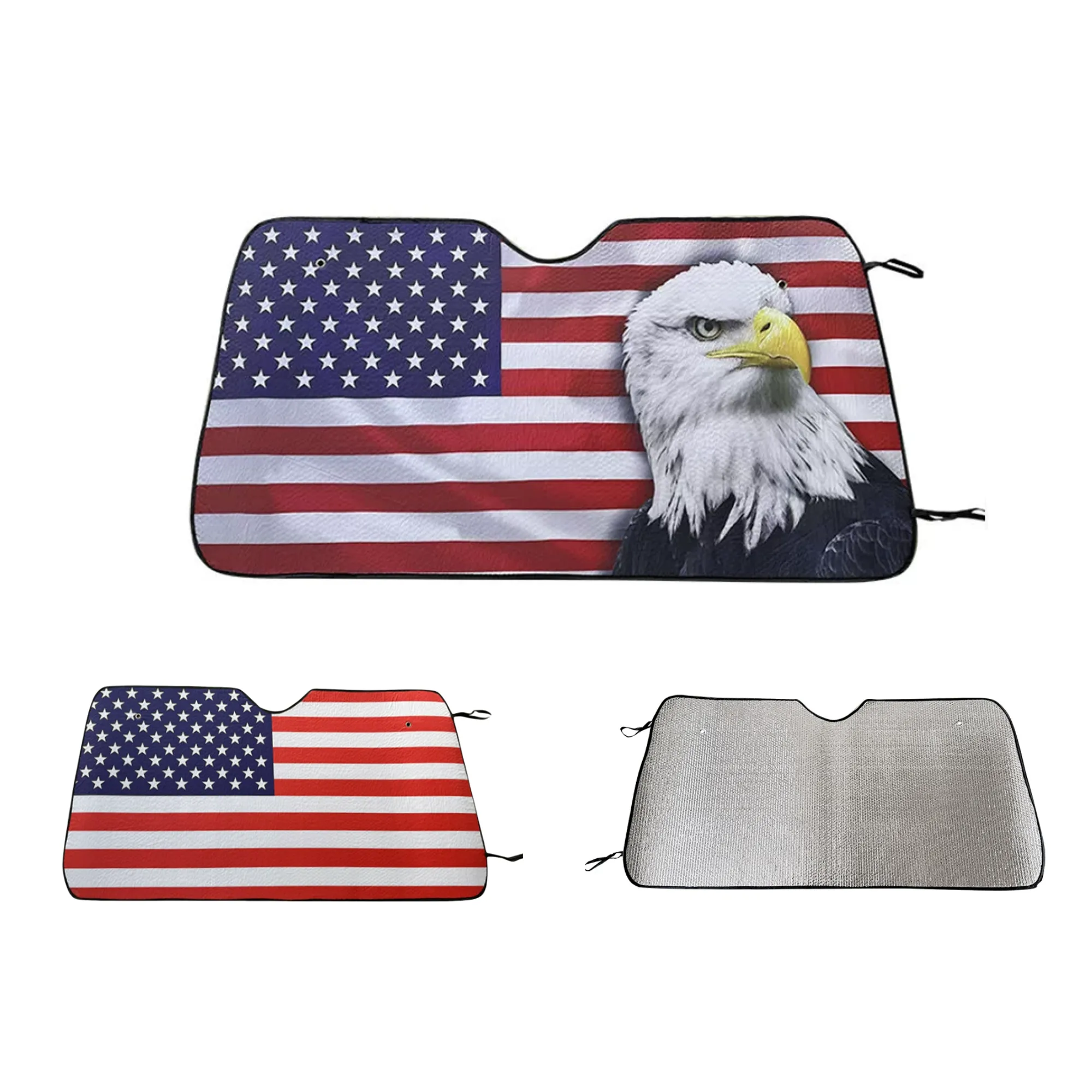 Sublimation Full Color Car Windshield Sun Shade 2