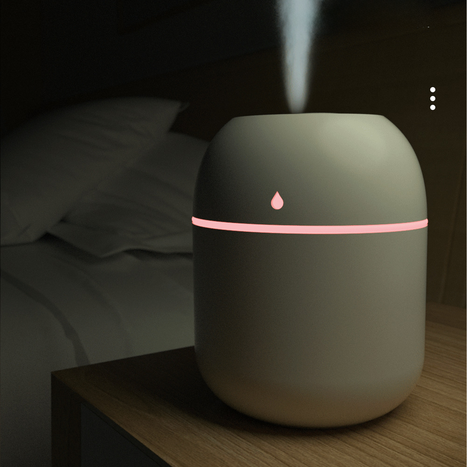 Compact Portable Silent Humidifier for Home Office 6