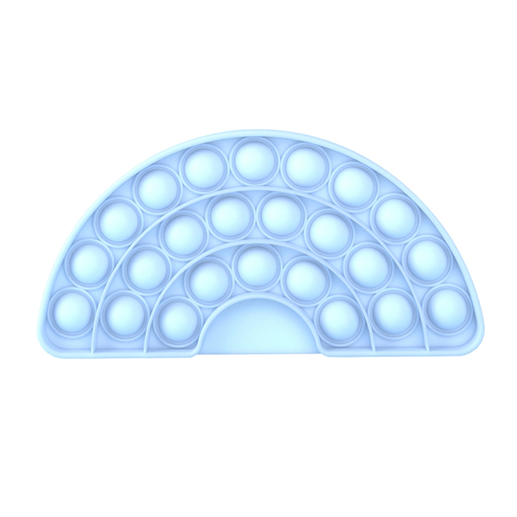 Silicone Rainbow Shape Push Pop Bubble 7