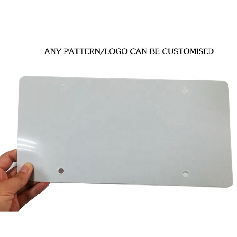 Full Color Printing 0.35'' Universal License Plate Frame 3
